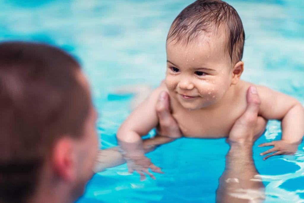 Baby Swim Lessons Are for Dads Too