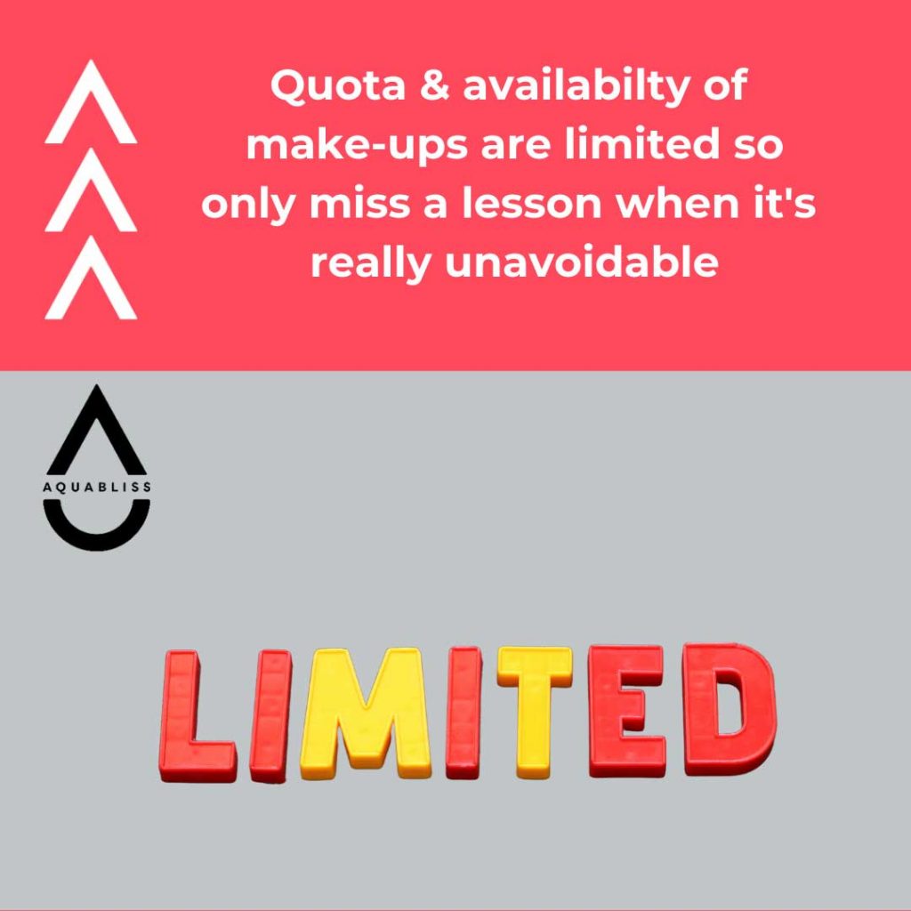 Make-Ups Are Limited